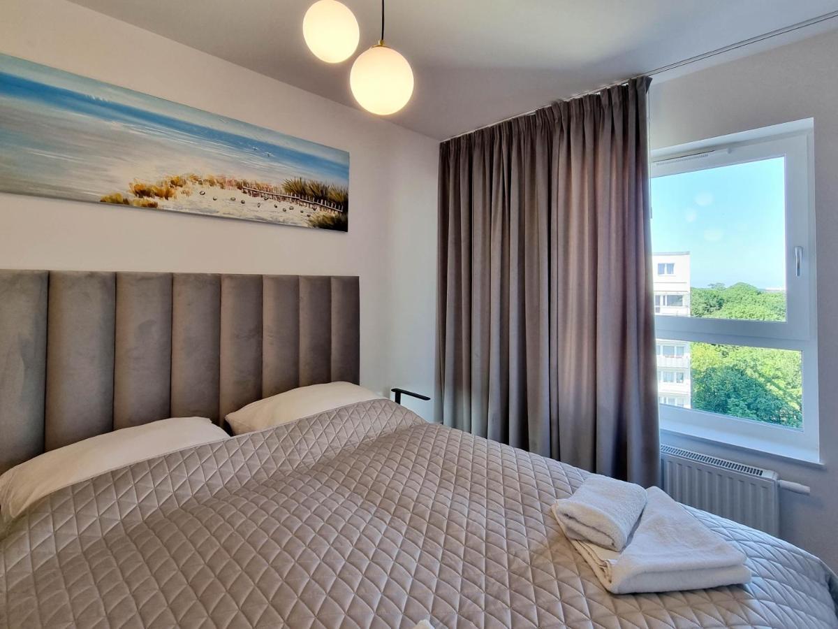 דירות Świnoujście Visit Baltic - Sun Towers -2 Sypialnie - Parking Inklusive מראה חיצוני תמונה